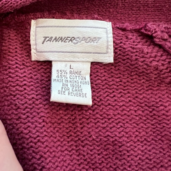 TannerSport cardigan with cherries and flowers - Picture 3 of 5